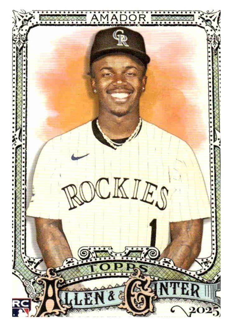 2025 Topps Allen & Ginter Base Set Adael Amador #102 card