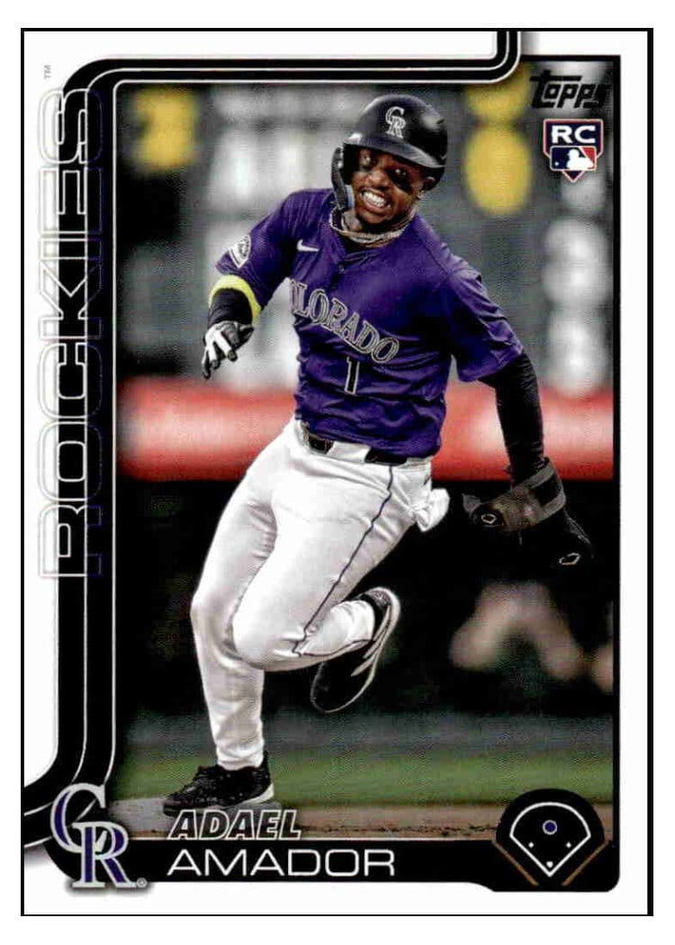 2025 Topps Base Set Adael Amador #191 card