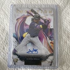 2025 Topps Inception Rookie & Emerging Stars Autographs Adael Amador #RESA-AA card
