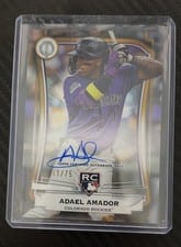 2025 Topps Tribute League Inauguration Autographs Adael Amador #LIA-AAM card