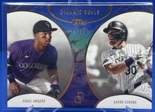2025 Topps Dynamic Duals Base Set Adael Amador / Aaron Schunk #26 card