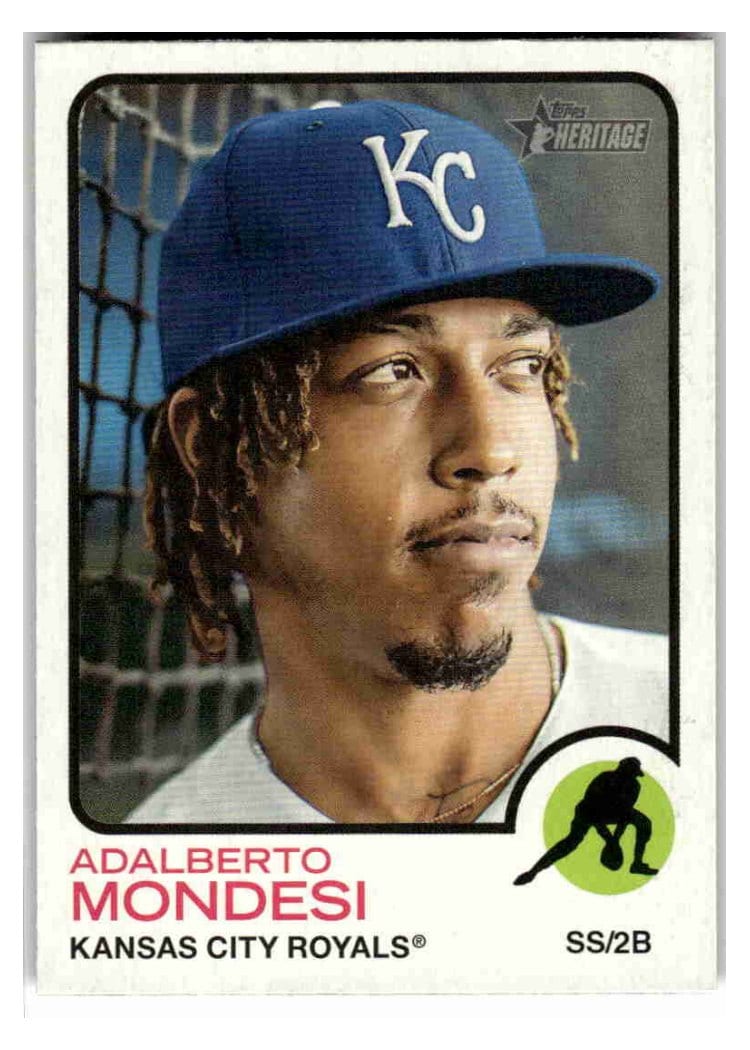 2022 Topps Heritage Base Set Adalberto Mondesi #5 card