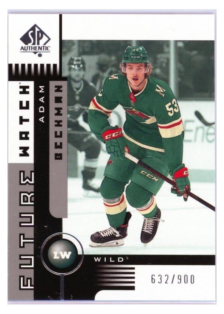 2021-22 SP Authentic 2001-02 Retro - Future Watch Adam Beckman #01FW-AB card