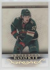 2022-23 Upper Deck Artifacts 2021-22 Update - Clear Cut Rookies Adam Beckman #CRU-39 card
