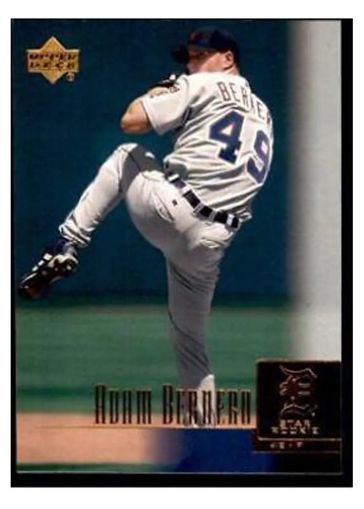 2001 Upper Deck Adam Bernero #32 card