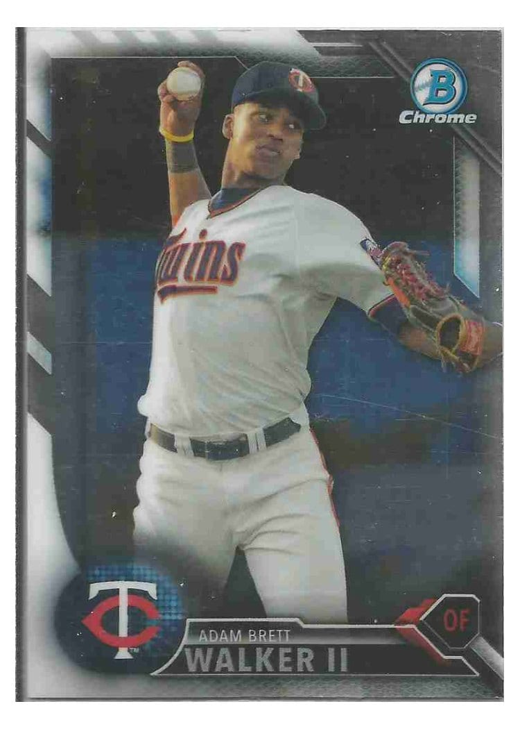 2016 Bowman Chrome Prospects Adam Brett Walker II #BCP135 card