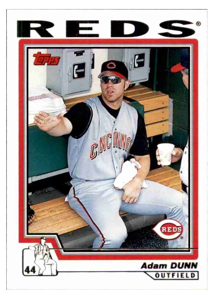 2004 Topps Base Set Adam Dunn #170 card