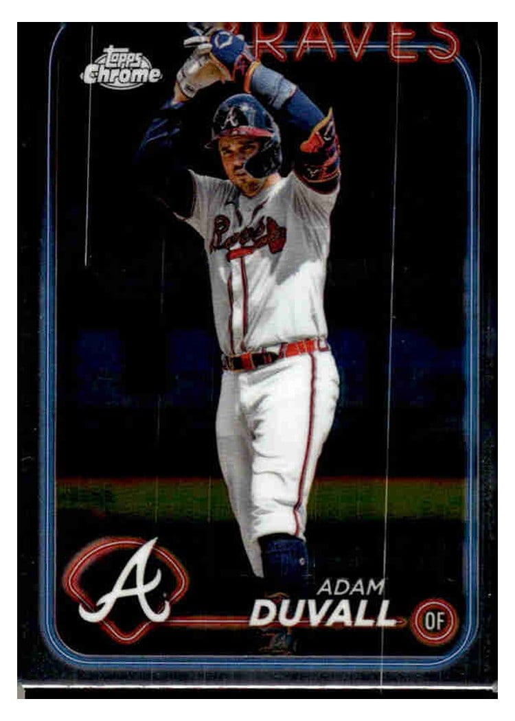 2024 Topps Chrome Update Base Set Adam Duvall #USC165 card