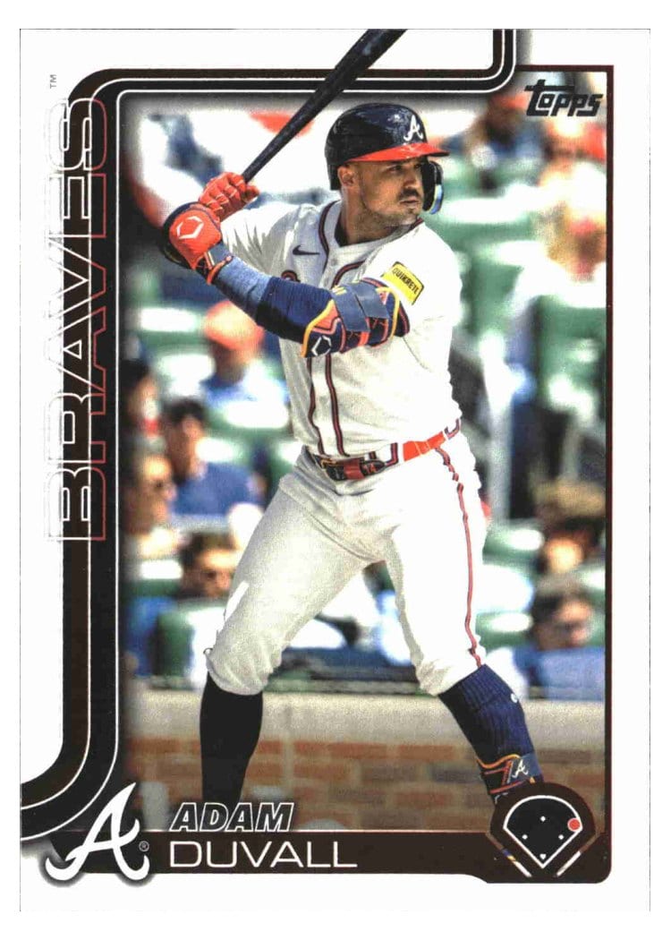 2025 Topps Base Set Adam Duvall #654 card