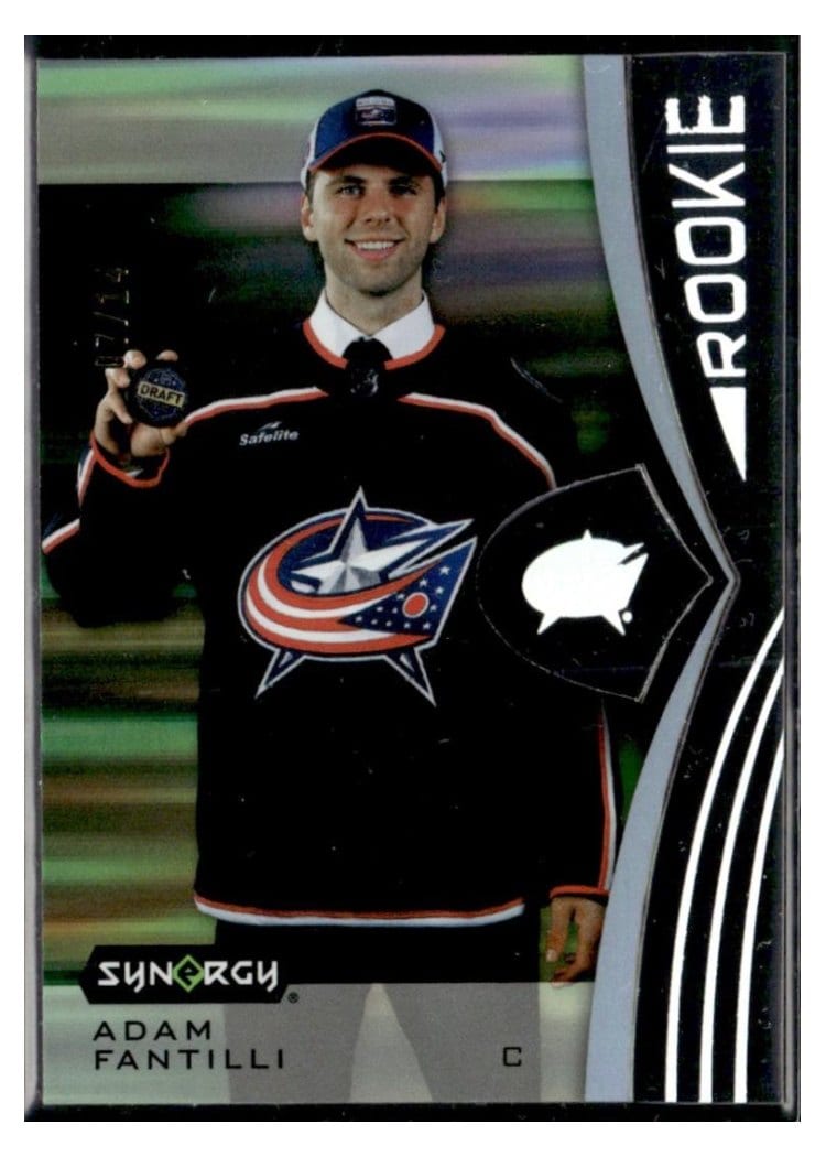 2023-24 Upper Deck Synergy Rookie Portraits Adam Fantilli #RP-AF card