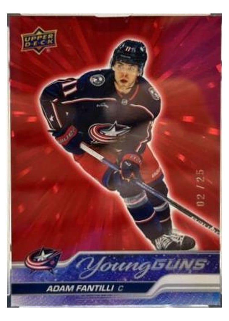2023 Upper Deck Adam Fantilli #711 card
