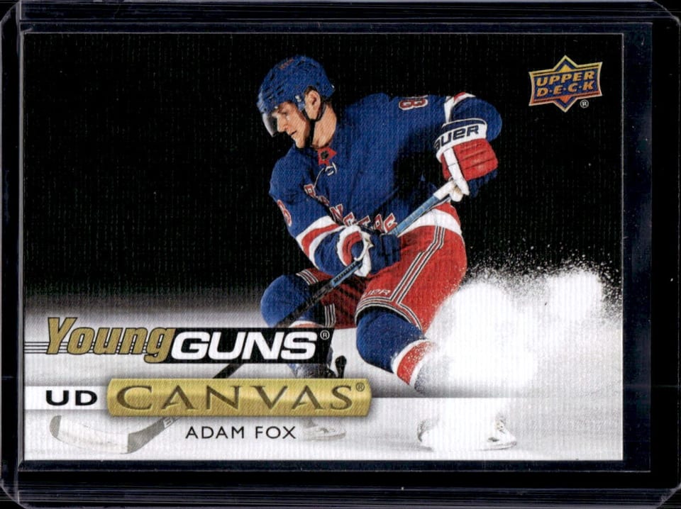 2019 Upper Deck Canvas Adam Fox #C97