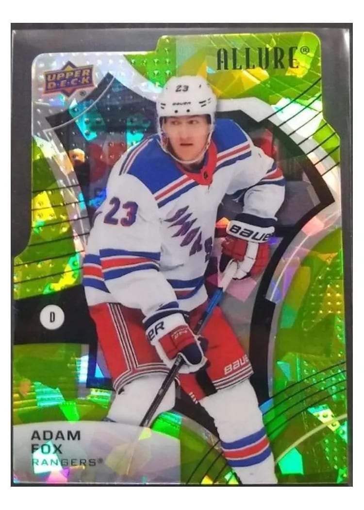 2021-22 Upper Deck Allure Base Set Adam Fox #5 card