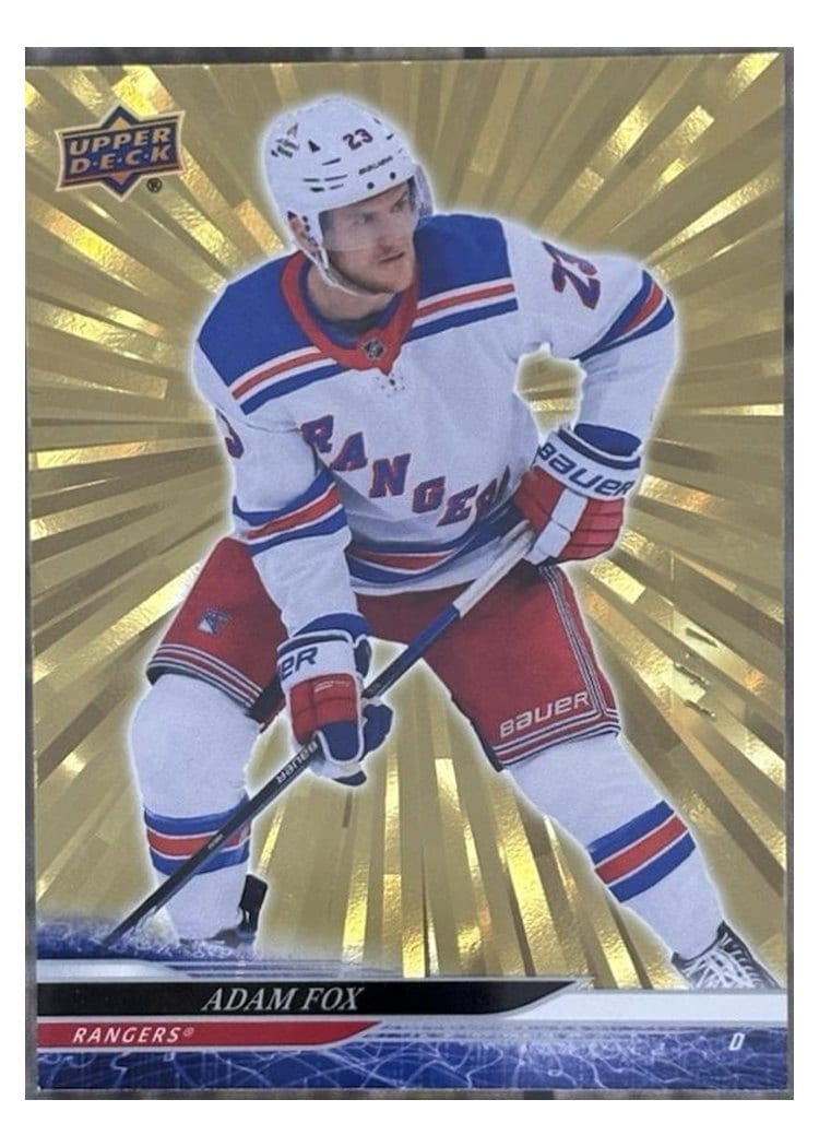 2024-25 Upper Deck Base Set Adam Fox #589 card