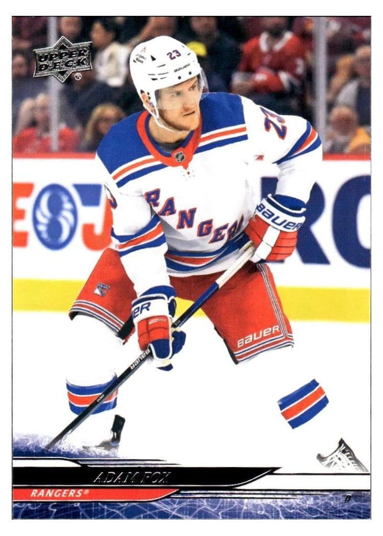 2024-25 Upper Deck Base Set Adam Fox #589 card