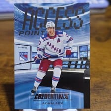 2025-26 Upper Deck Credentials Access Point Adam Fox #AP-4 card