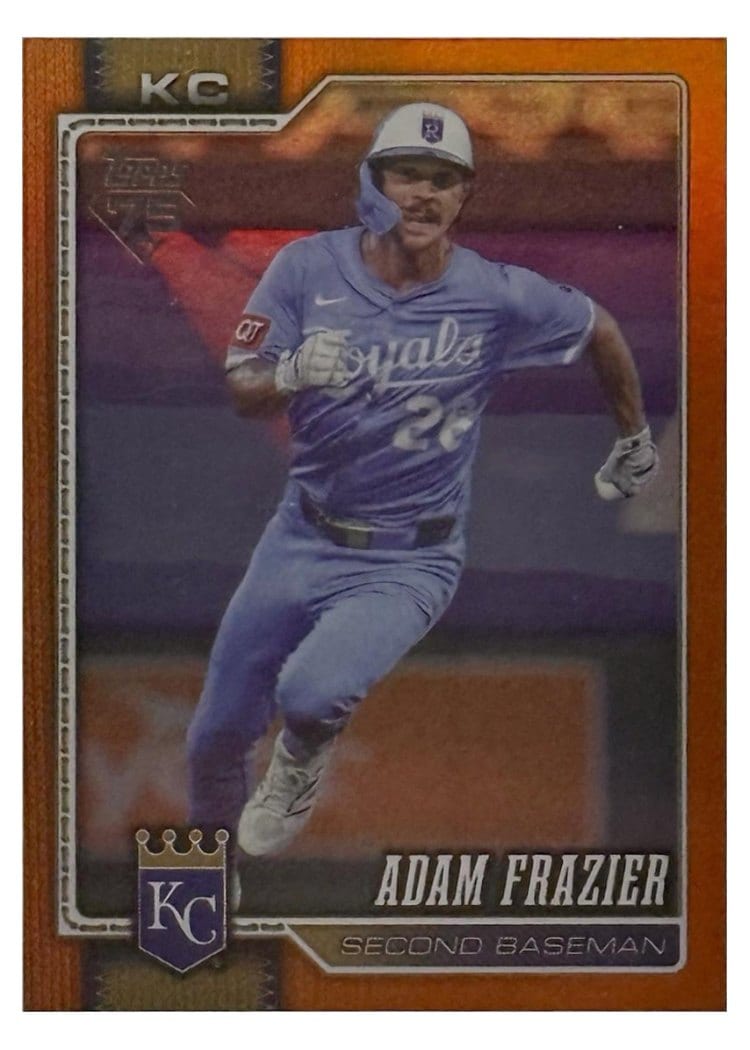 2026 Topps Base Set Adam Frazier #181 card