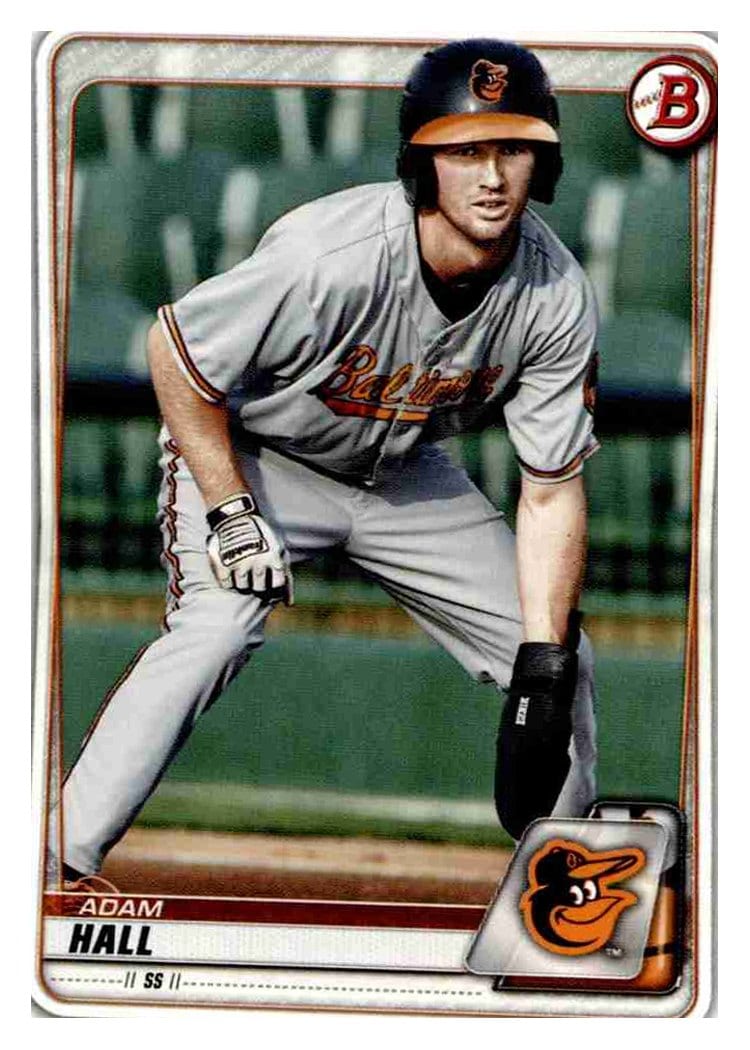 2020 Bowman Prospects Adam Hall #BP-90 card