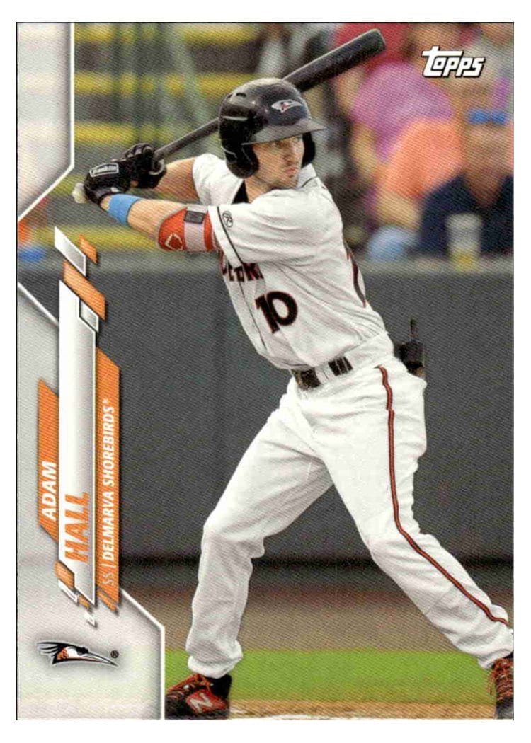 2020 Topps Pro Debut Base Set Adam Hall #PD-186 card
