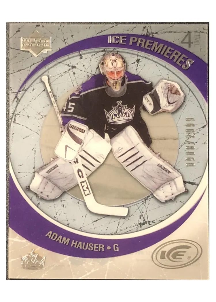 2005 Upper Deck Ice Adam Hauser #198 card