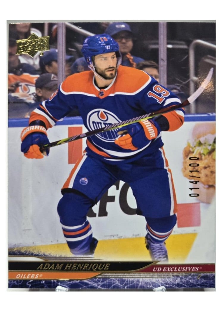 2024-25 Upper Deck Base Set Adam Henrique #314 card