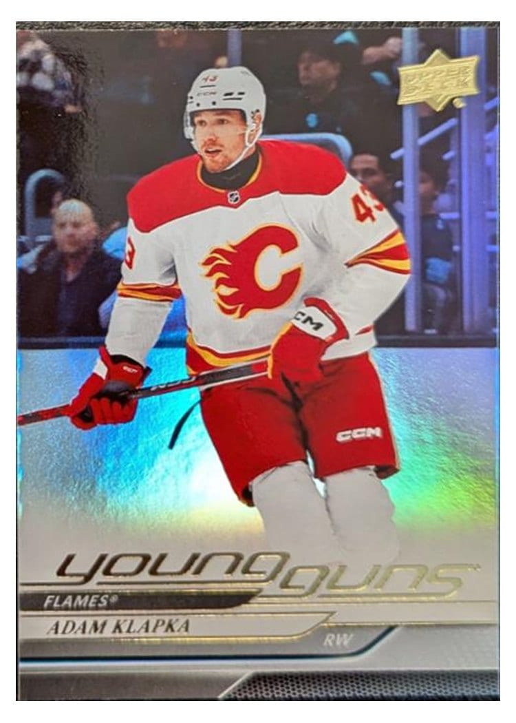 2024-25 Upper Deck Base Set Adam Klapka #460 card