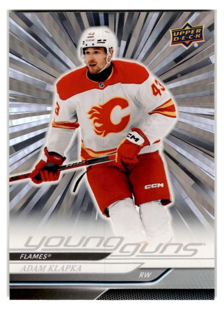 2024-25 Upper Deck Base Set Adam Klapka #460 card