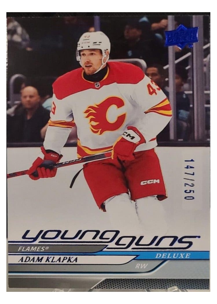 2024-25 Upper Deck Base Set Adam Klapka #460 card