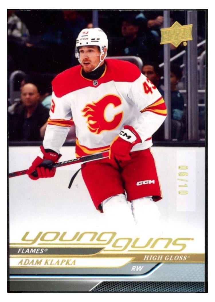 2024-25 Upper Deck Base Set Adam Klapka #460 card