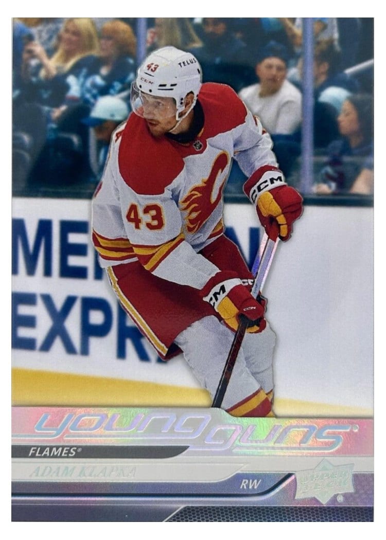 2024-25 Upper Deck Base Set Adam Klapka #460 card