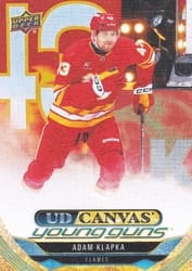2024-25 Upper Deck UD Canvas Adam Klapka #C221 card