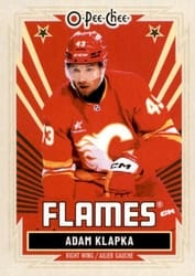 2025-26 O-Pee-Chee Base Retro Adam Klapka #439 card