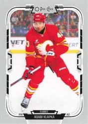 2025-26 O-Pee-Chee Base Set Adam Klapka #439 card