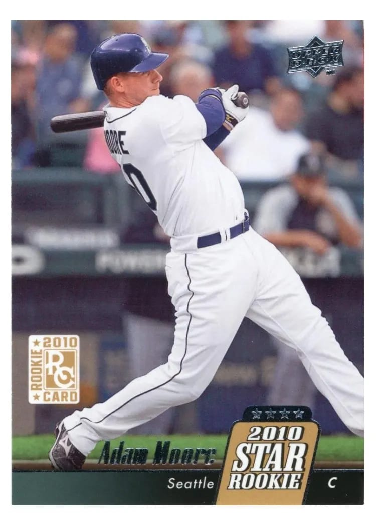 2010 Upper Deck Adam Moore #21 card