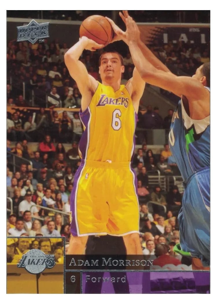 2009 Upper Deck Adam Morrison #83 card
