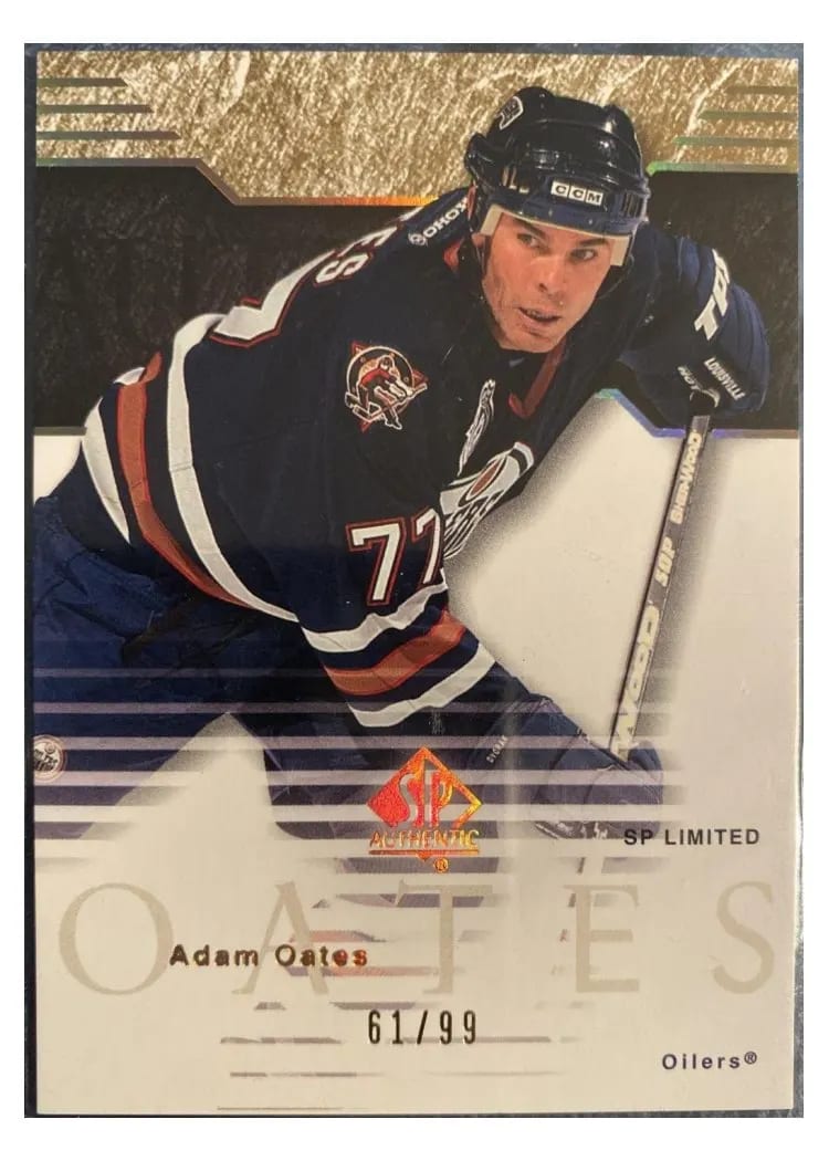 2003 SP Authentic Adam Oates #34 card