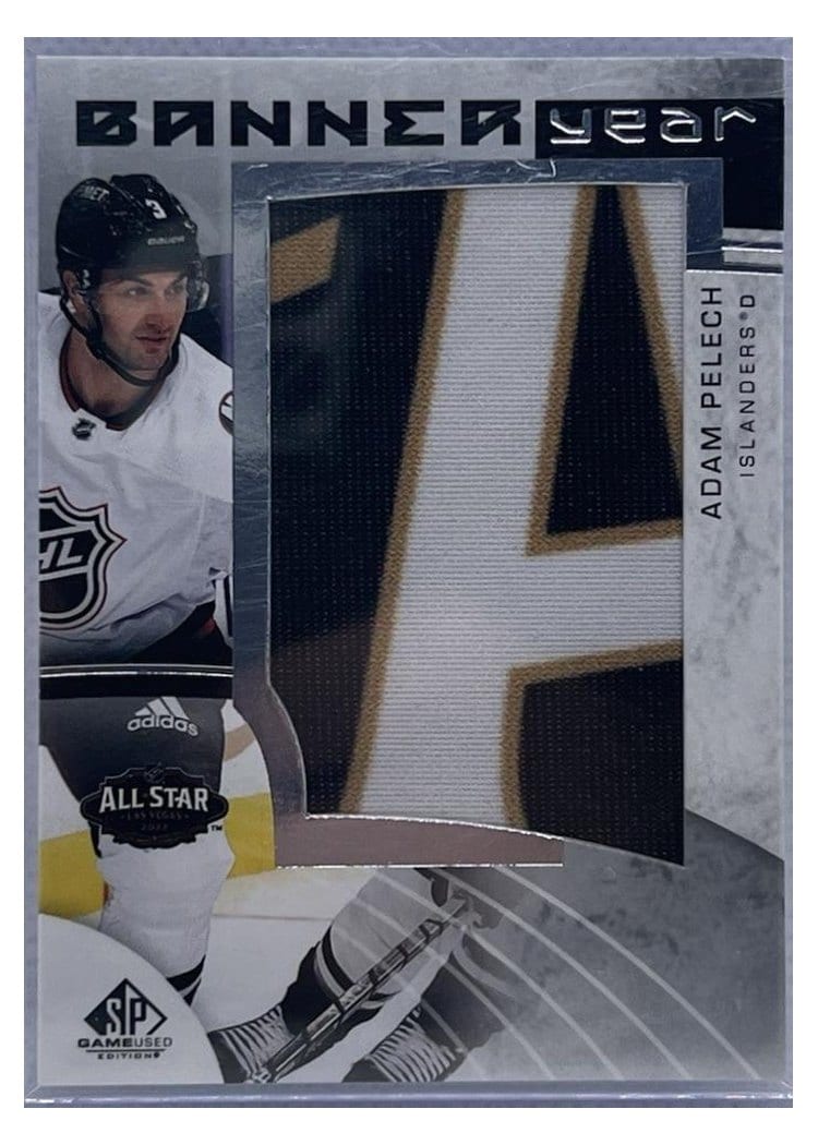 2022-23 SP Game Used 2022 NHL All-Star Game Banner Year Relics Adam Pelech #BYAS-AP card