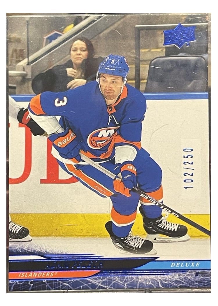 2024-25 Upper Deck Base Set Adam Pelech Deluxe #361 card