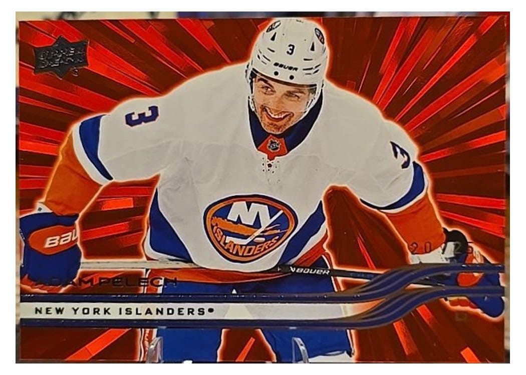 2025-26 Upper Deck Base Set Adam Pelech #110 card