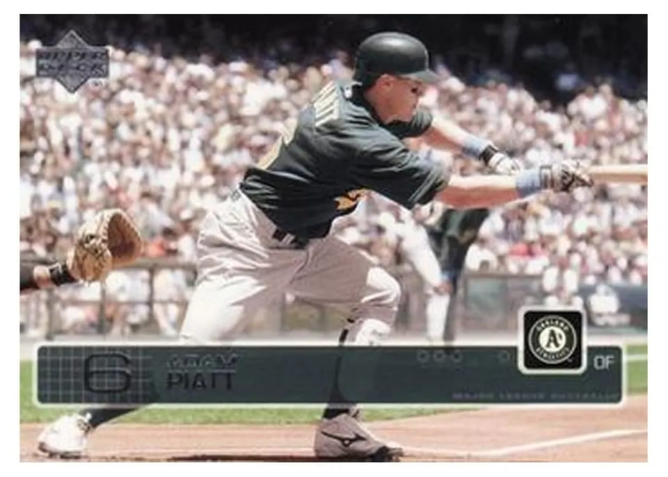 2003 Upper Deck Adam Piatt #40 card