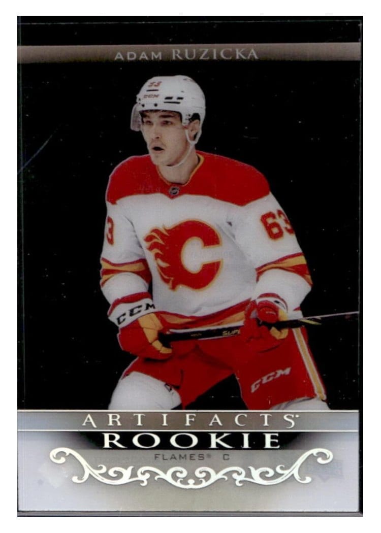2022-23 Upper Deck Artifacts 2021-22 Update - Clear Cut Rookies Adam Ruzicka #CRU-5 card