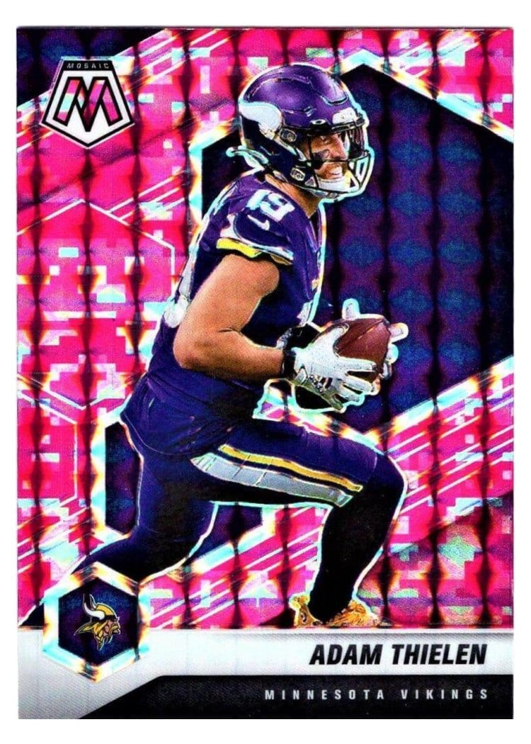 2021 Panini Mosaic Base Set Adam Thielen #133 card