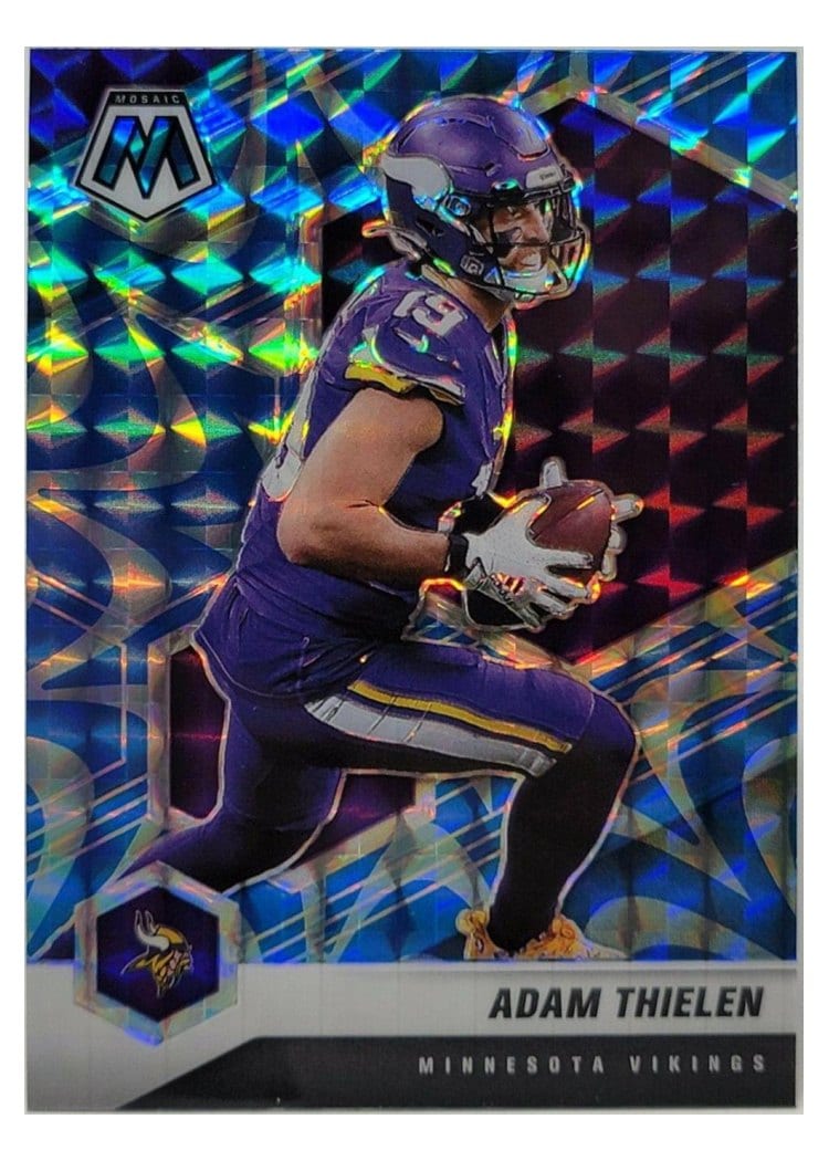 2021 Panini Mosaic Base Set Adam Thielen #133 card