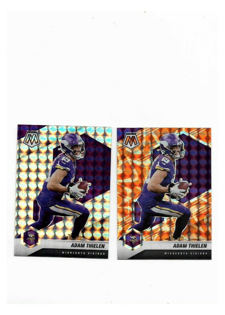 2021 Panini Mosaic Base Set Adam Thielen #133 card