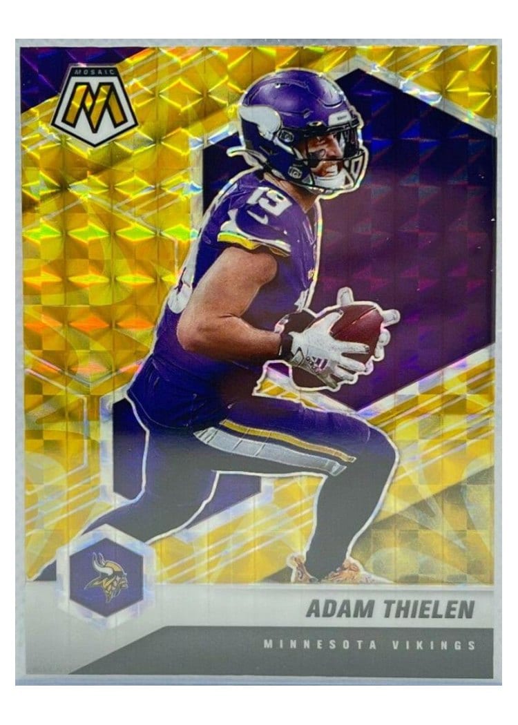 2021 Panini Mosaic Base Set Adam Thielen #133 card