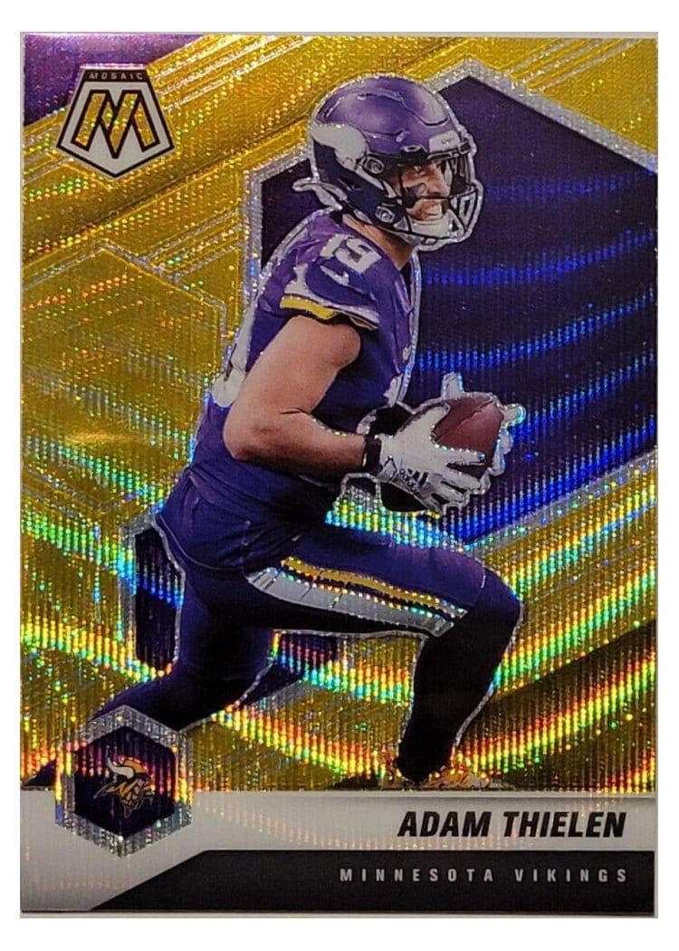 2021 Panini Mosaic Base Set Adam Thielen #133 card