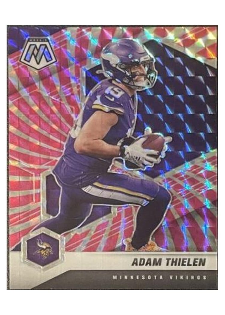 2021 Panini Mosaic Base Set Adam Thielen #133 card