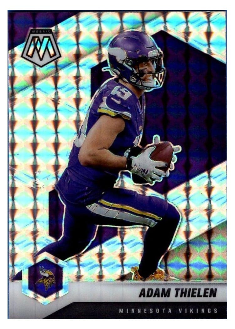 2021 Panini Mosaic Base Set Adam Thielen #133 card