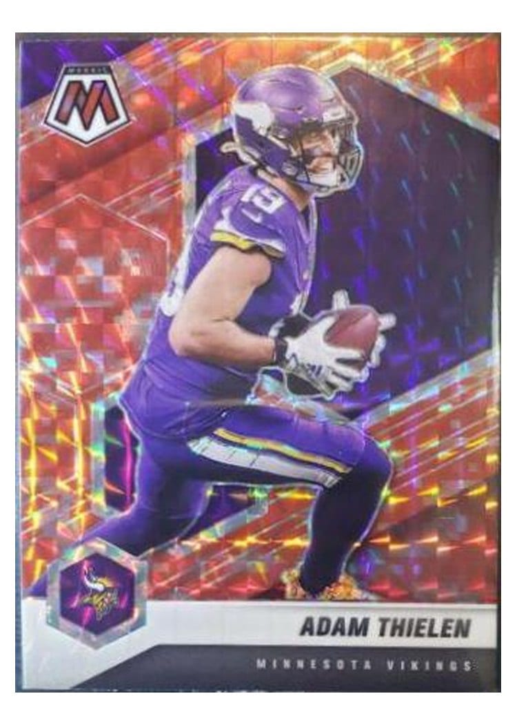 2021 Panini Mosaic Base Set Adam Thielen #133 card
