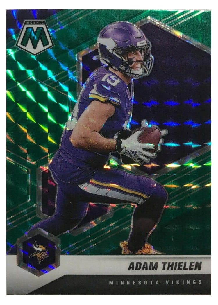 2021 Panini Mosaic Base Set Adam Thielen #133 card